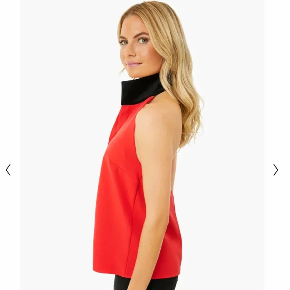 NWOT ❣️ Red Jagger Halter Top XS - Picture 3 of 11
